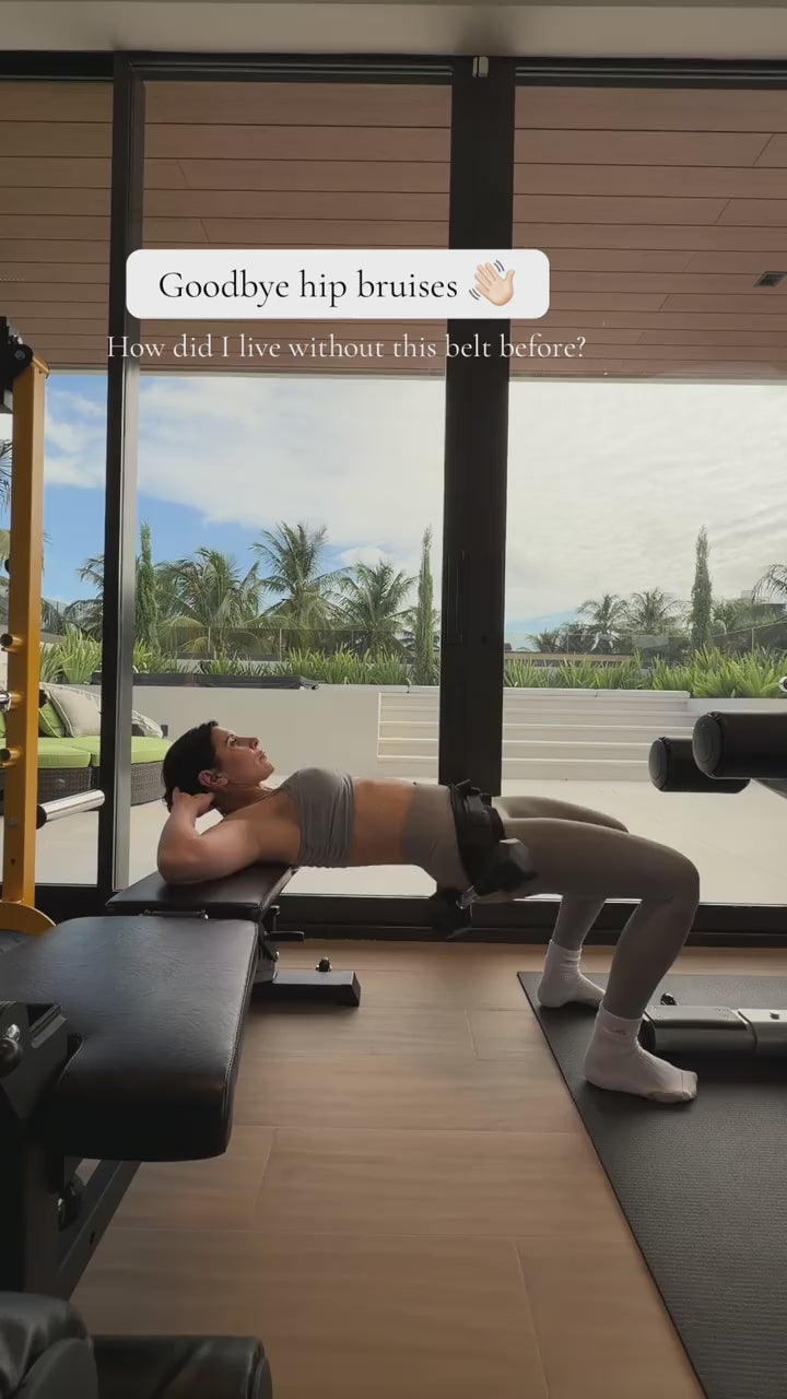 The Dumbbell Hip Thrust Belt